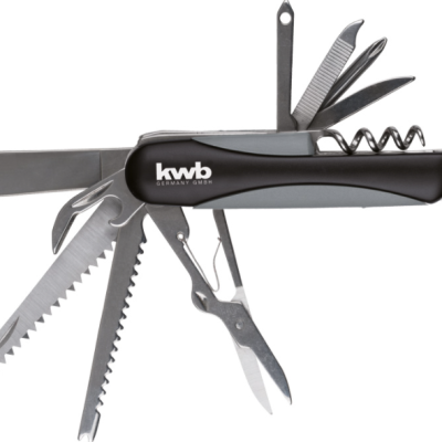 Cuchillo de Bolsillo 11 Piezas 90 mm KWB