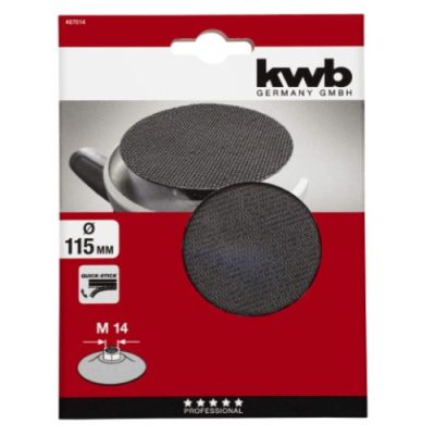 Plato Para Taladro con Sistema Quick Stick de 115 mm x 8 mm