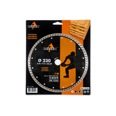 Disco Turbo Diamantado 230 x 22,23 mm Ø