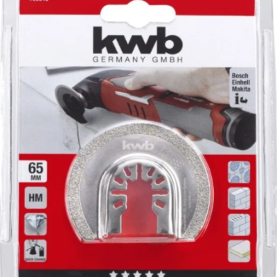 Hoja De Sierra Diamantada Semiredonda Kwb