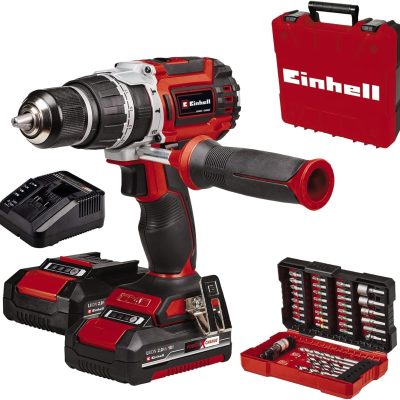 Taladro Atornillador Percutor Inalambrico TP-CD 18/60 Li-i BL +39 KIT 2x2,0