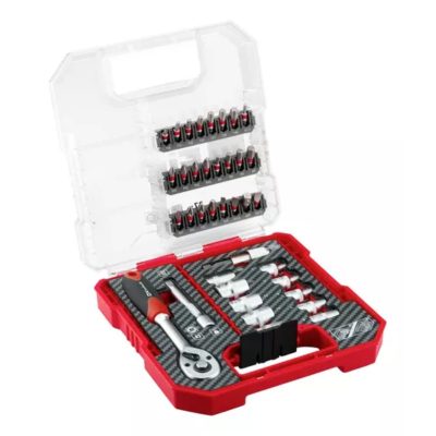 Set De Puntas Y Tubos Llave Tubo Crique 37pz Einhell