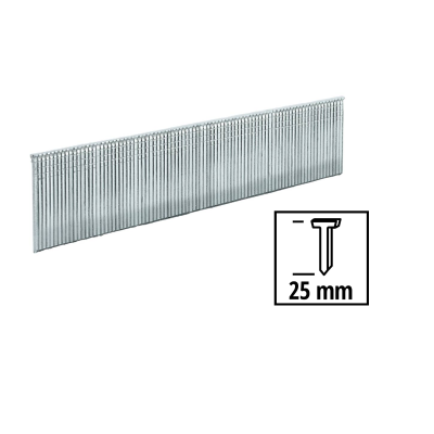 Clavos 25 mm compatible con DTA 25 / 2 - 3000 unidades