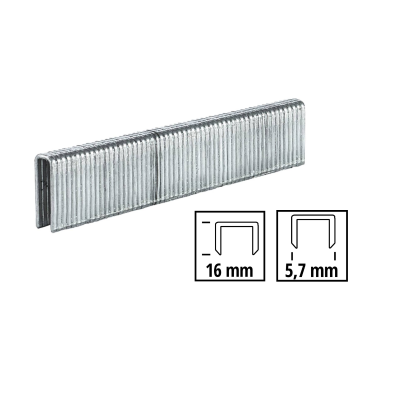 Grapas 16 mm x 3000 Unidades