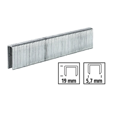 Grapas 19 mm x 3000 unidades