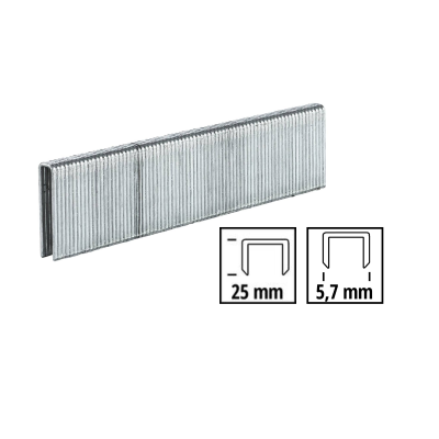 Grapas 25 mm x 3000 unidades