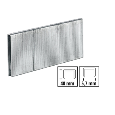 Grapas 40 mm x 3000 unidades