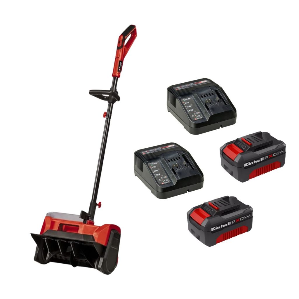 Quitanieves Inalámbrico Einhell GE-ST 36/40 Li E-Solo + 2 baterías 4,0ah y 2 cargadores
