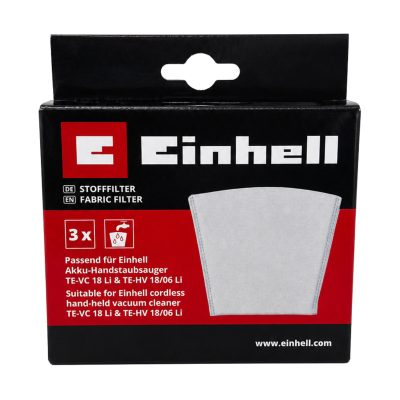 Filtro de tela para aspiradoras de mano con batería (3 piezas)