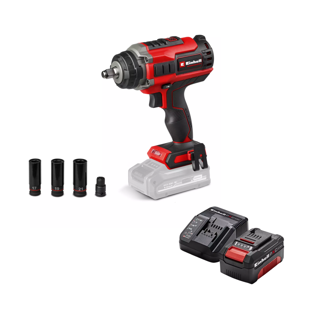 Llave de Impacto Inalambrica IMPAXXO 18/450 + Starter Kit 4 Ah